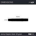 Red Dragon lotki Jonny Clayton Gold soft 20g