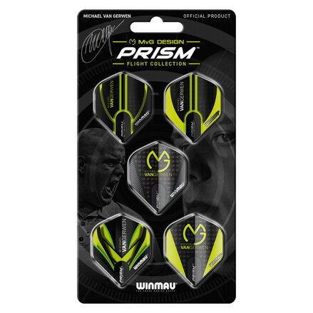 Winmau zestaw letek MvG Prism