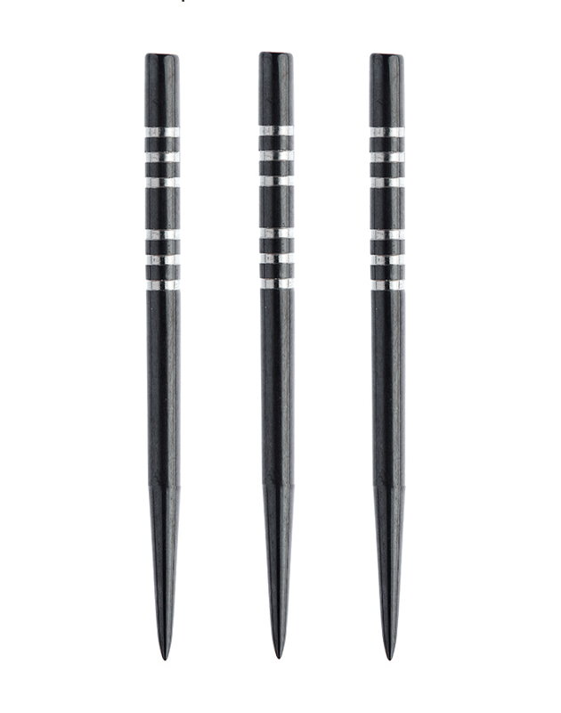 Winmau groty steel Black Re-grooved 41 mm 